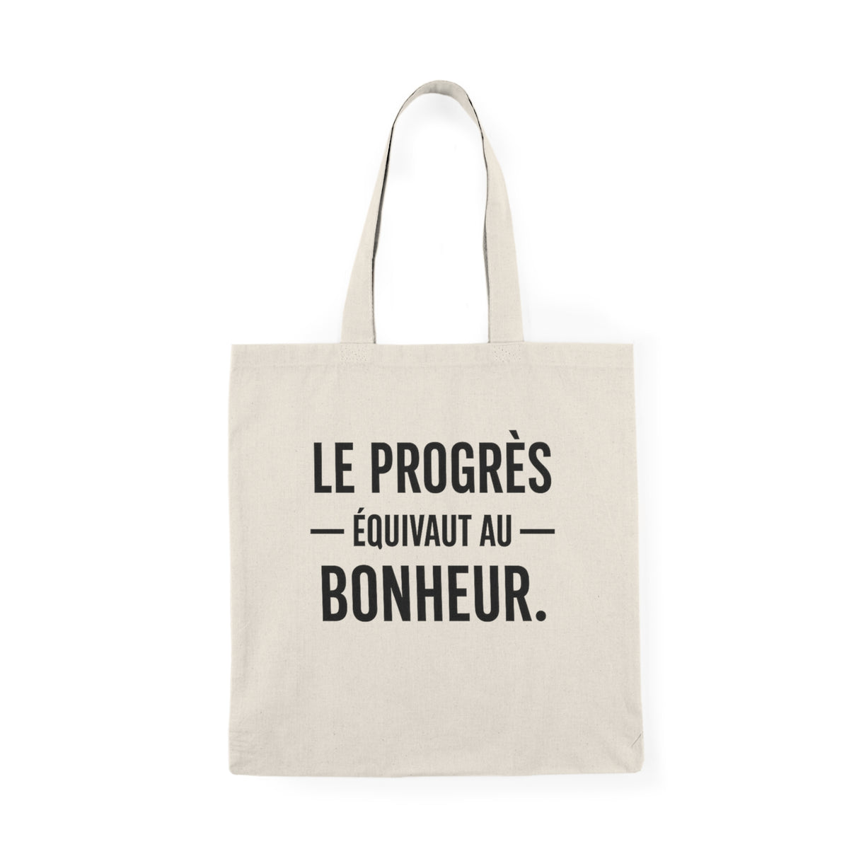 Motivia Canvas tote bag Le progres