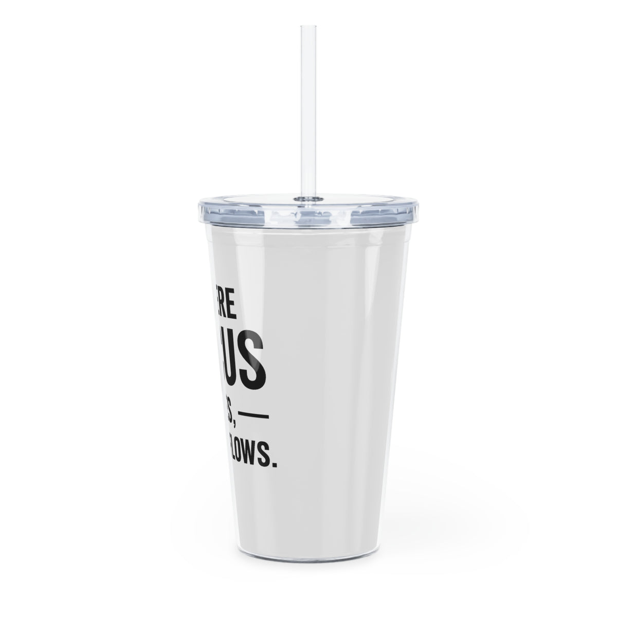 Motivia 20 oz plastic tumbler where