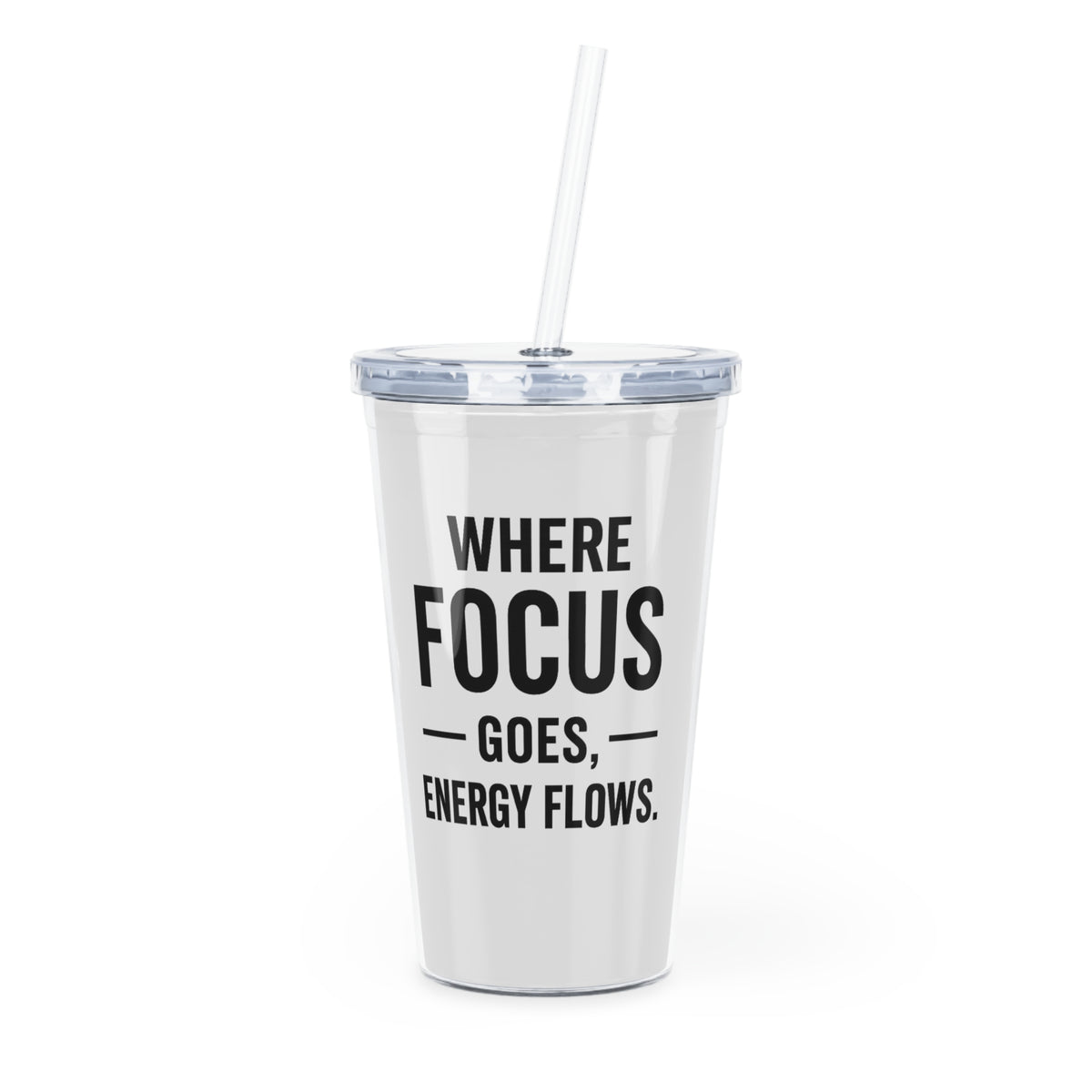Motivia 20 oz plastic tumbler where
