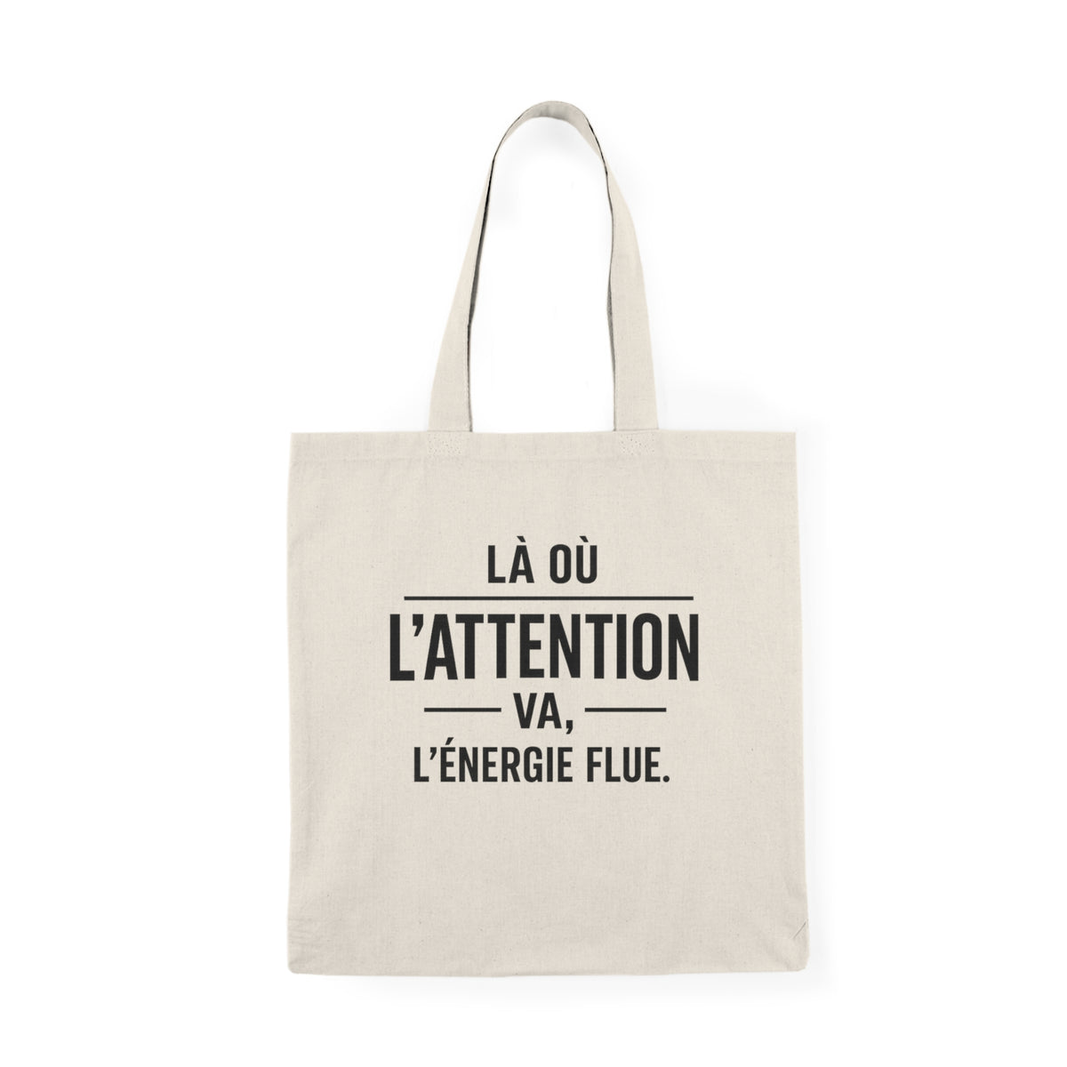 Motivia Canvas tote bag La ou