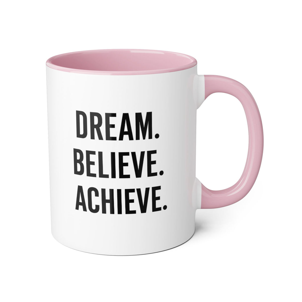 Motivia dream  Mug 11oz — Black Interior & Handle