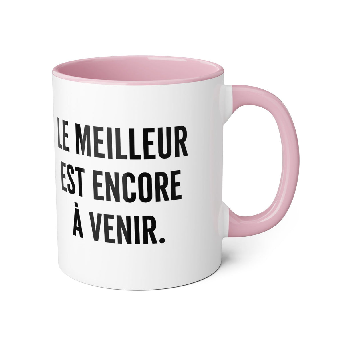 Motivia le meilleur Mug 11oz — Black Interior & Handle