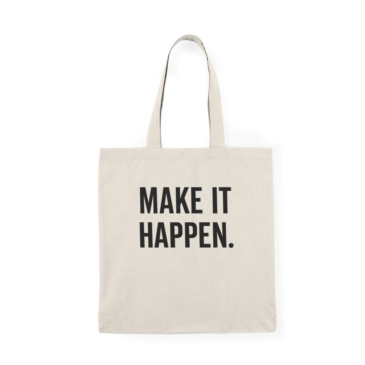 Motivia canvas tote bags make it