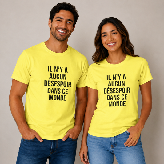 Motivia  T-Shirt aucun desespoir